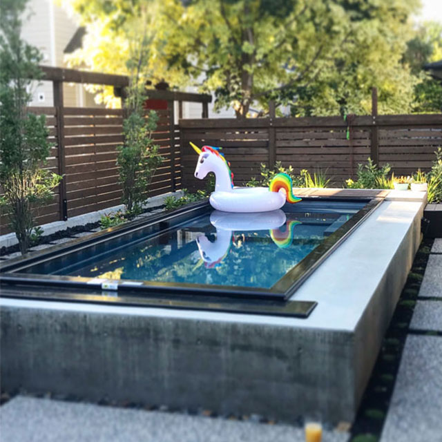 piscine container exemple