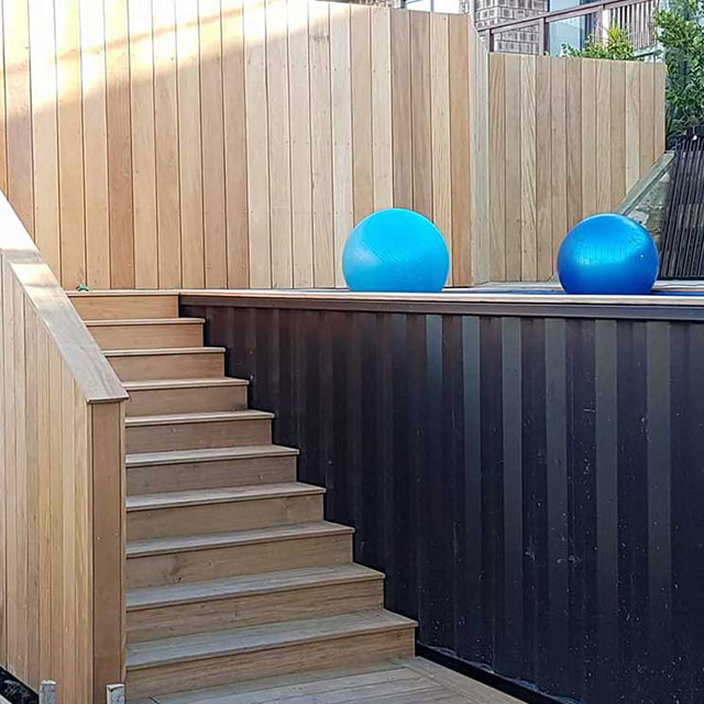 piscine container exemple